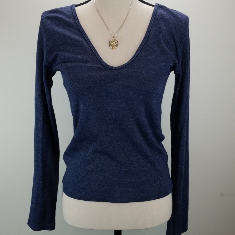 Michael Stars Blue Top
